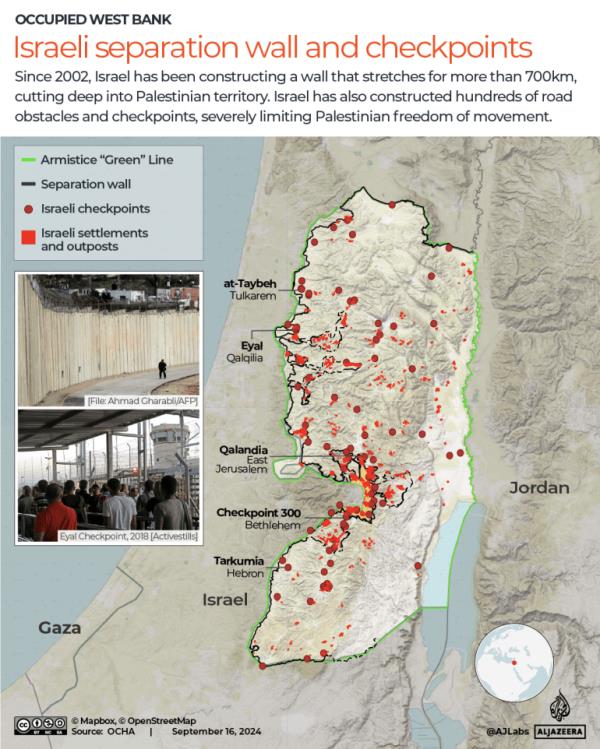 INTERACTIVE - Occupied West Bank - separation wall checkpoints - 6 - Palestine-1726465664