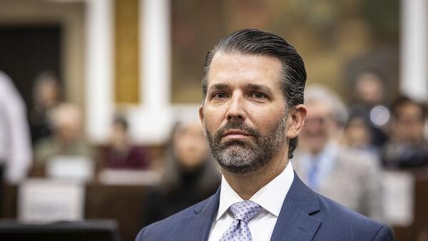 唐纳德·特朗普(Donald Trump Jr.)在纽约民事欺诈审判中再次出庭作证