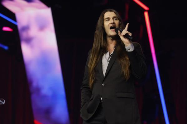 Scott Ryan Presler addresses the conservative Turning Point People's Convention